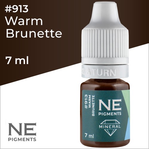 NE PIGMENTS MINERAL #913 WARM BRUNETTE